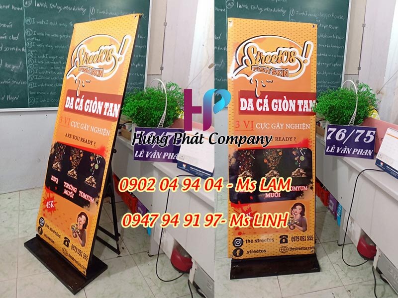 standee dung chiu gio