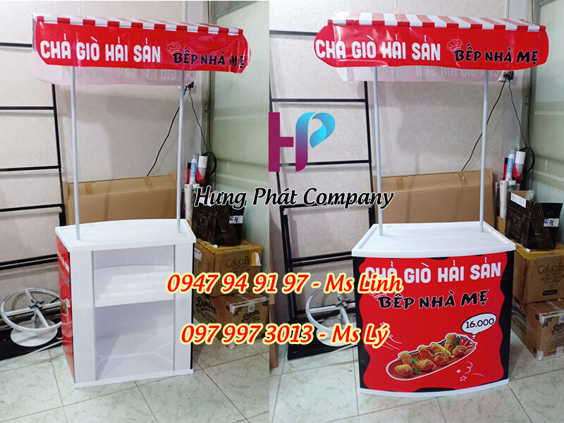 booth ban hang luu dong