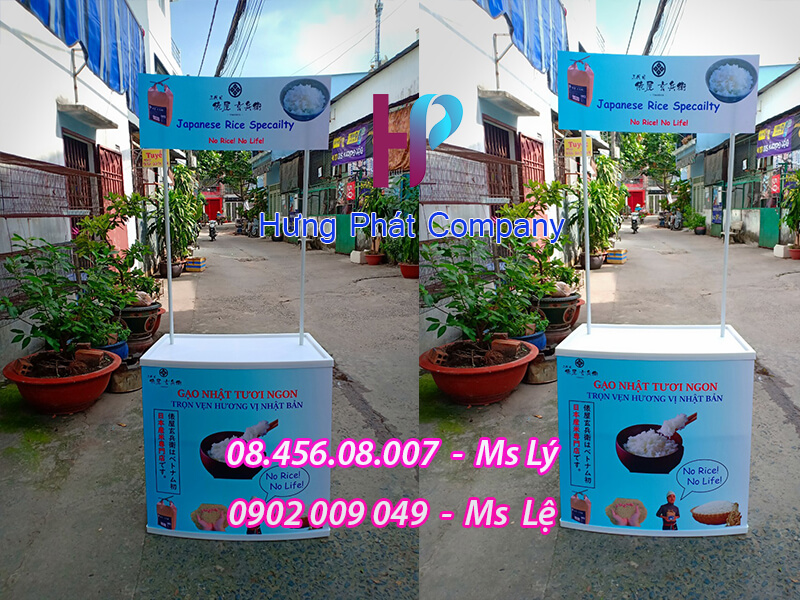 quầy nhựa tháo lắp siêu thị