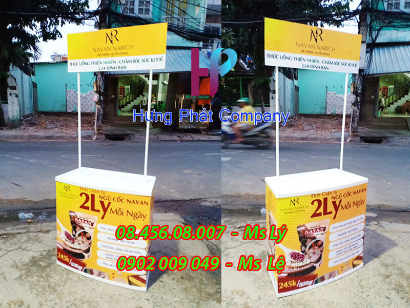 booth nhựa mini lắp ráp chất lượng