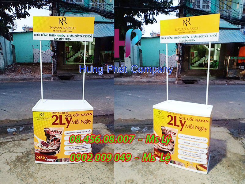 booth nhựa mini lắp ráp tiện lợi