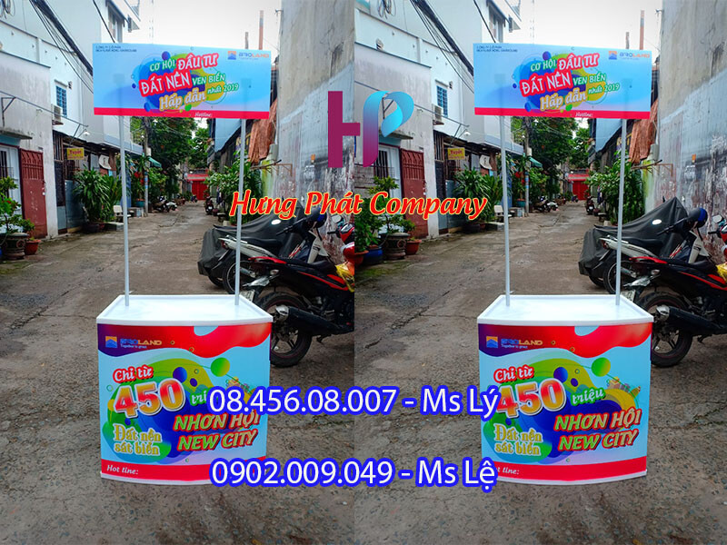 booth nhựa lắp ráp giá rẻ