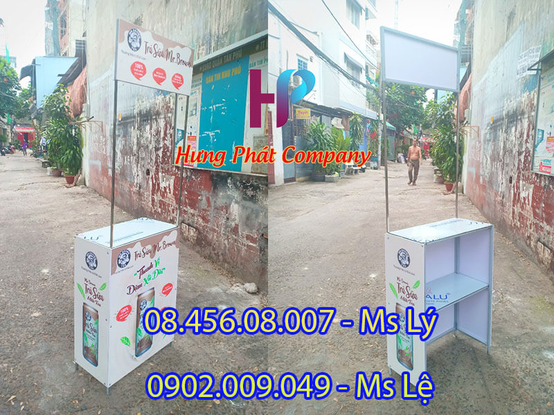 booth sắt lắp ráp đa năng