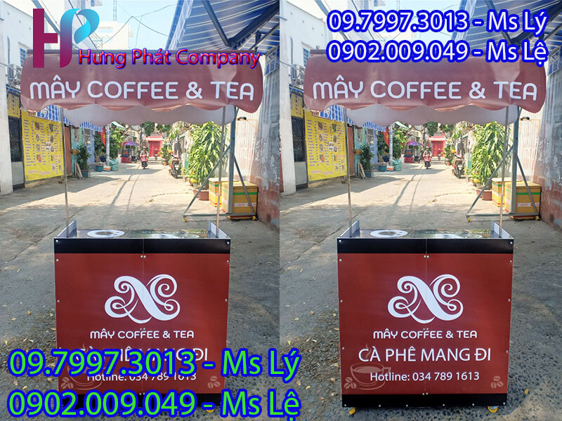 quầy xe sắt lắp ráp