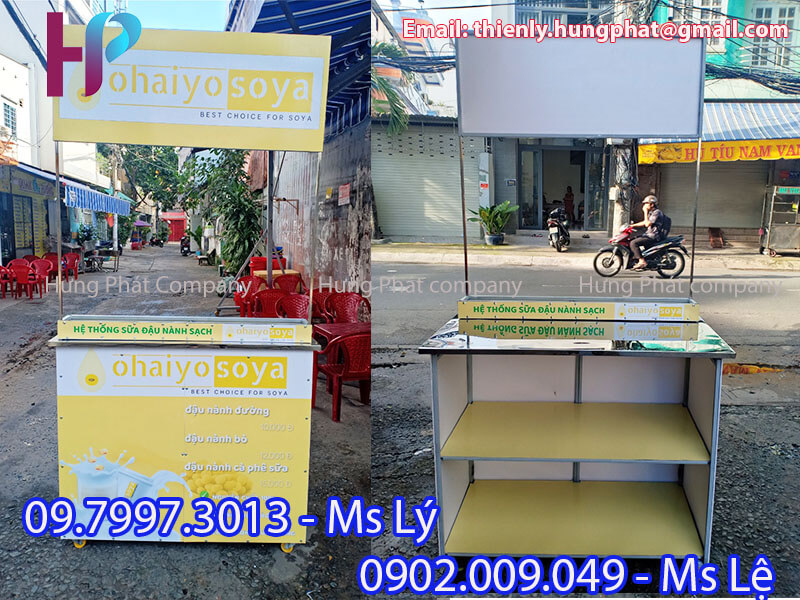 quầy lắp ráp mặt bàn inox đẹp