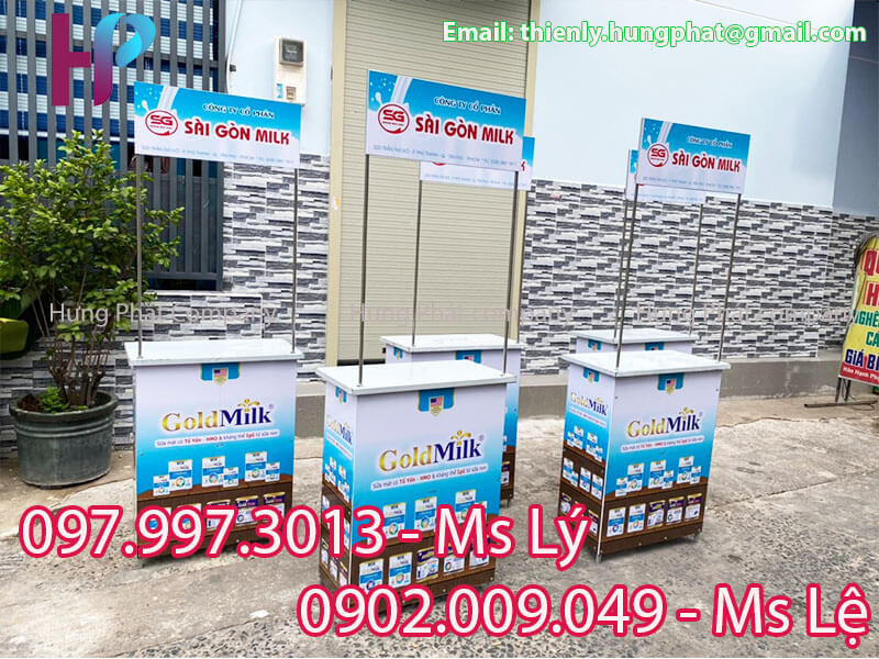 booth lắp ráp mang đi thị trường
