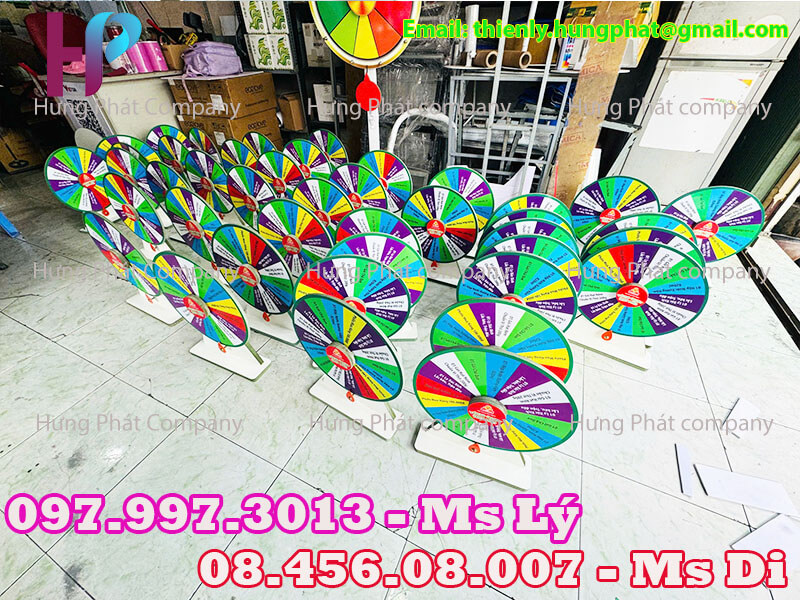 vòng quay may mắn tiếp thị giá rẻ