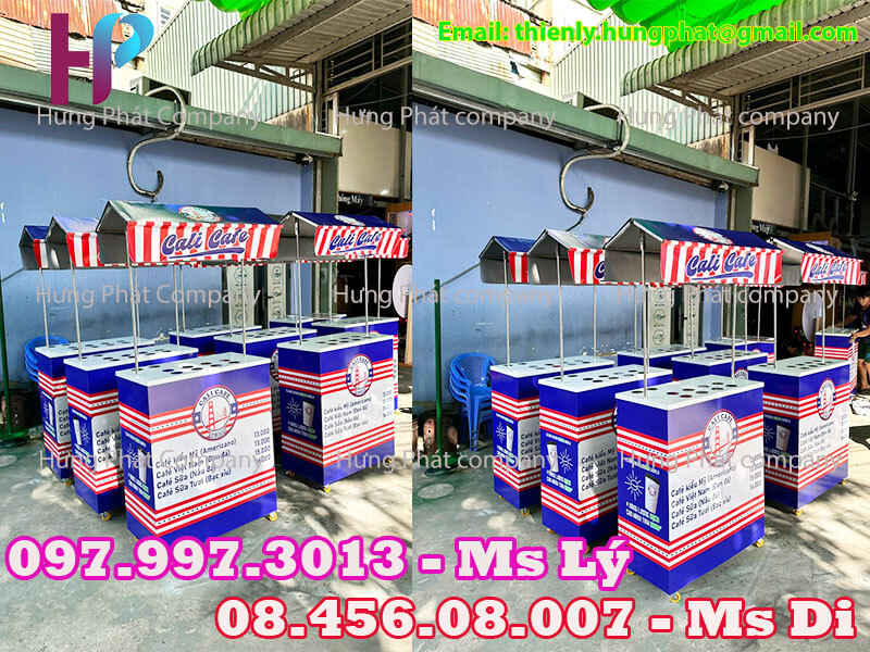 quầy bán cafe lưu động Cali Coffee