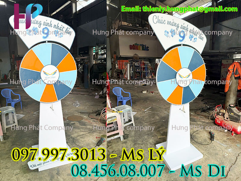 vòng quay khuyến mãi sản phẩm