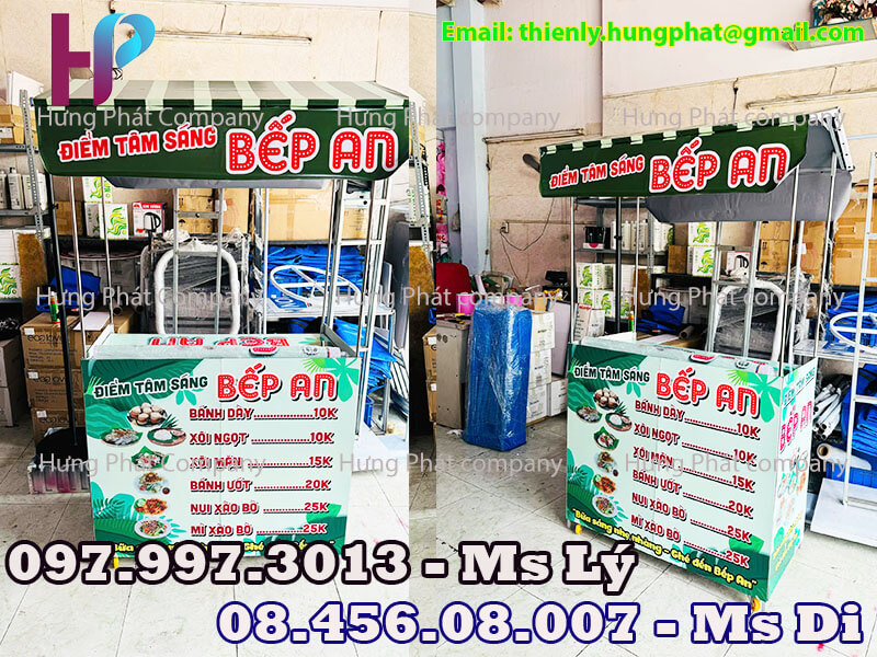 quầy kinh doanh lưu động hiệu quả