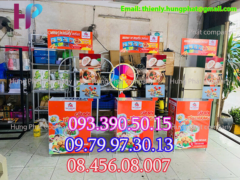 quầy trưng bày sản phẩm siêu thị lắp ráp